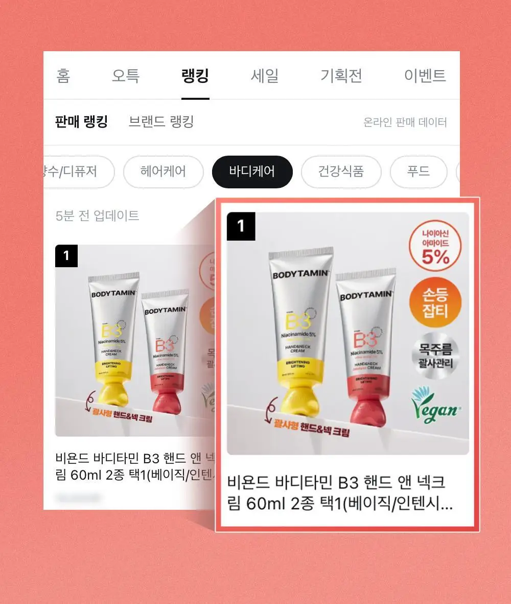 [NEW괄사형]비욘드 바디타민 핸드&넥크림 60ml(미백/주름/괄사케어) 3종 택1 상세페이지 3